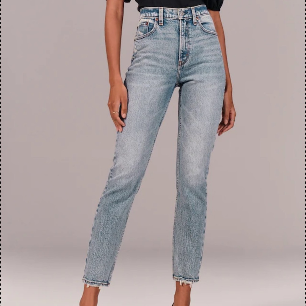 Abercrombie and Fitch Mom Jeans